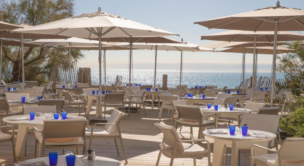 Hotel Plage Palace & Spa Palavas-les-Flots Exterior foto Restaurant
